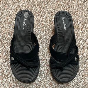 Sketchers wedge sandal size 6. Worn once